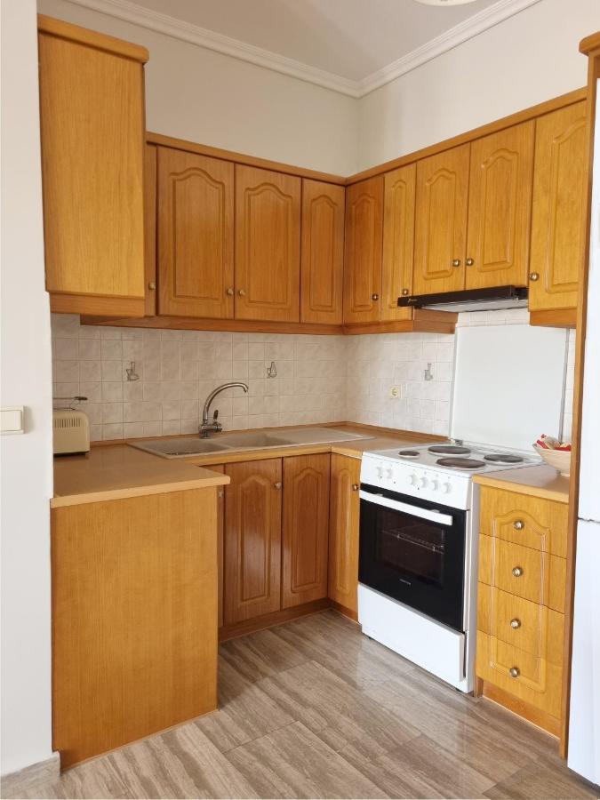 Almyros Aktis Seaview Apartment กาลามาตา ภายนอก รูปภาพ