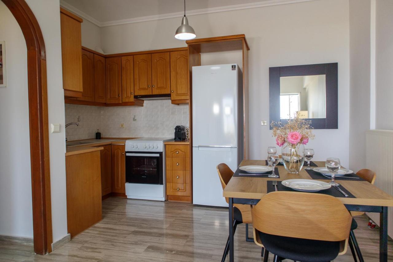 Almyros Aktis Seaview Apartment กาลามาตา ภายนอก รูปภาพ