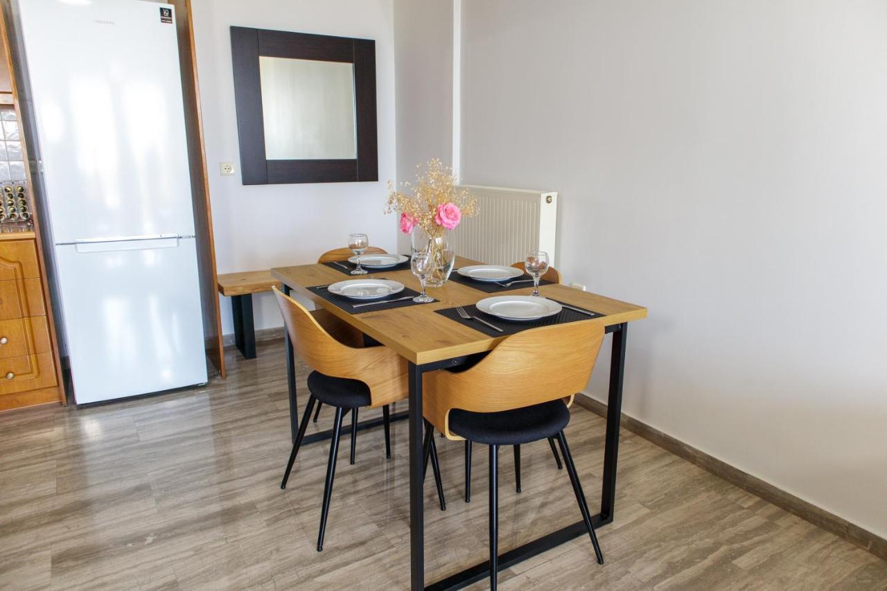 Almyros Aktis Seaview Apartment กาลามาตา ภายนอก รูปภาพ