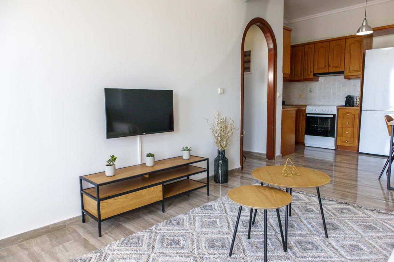 Almyros Aktis Seaview Apartment กาลามาตา ภายนอก รูปภาพ